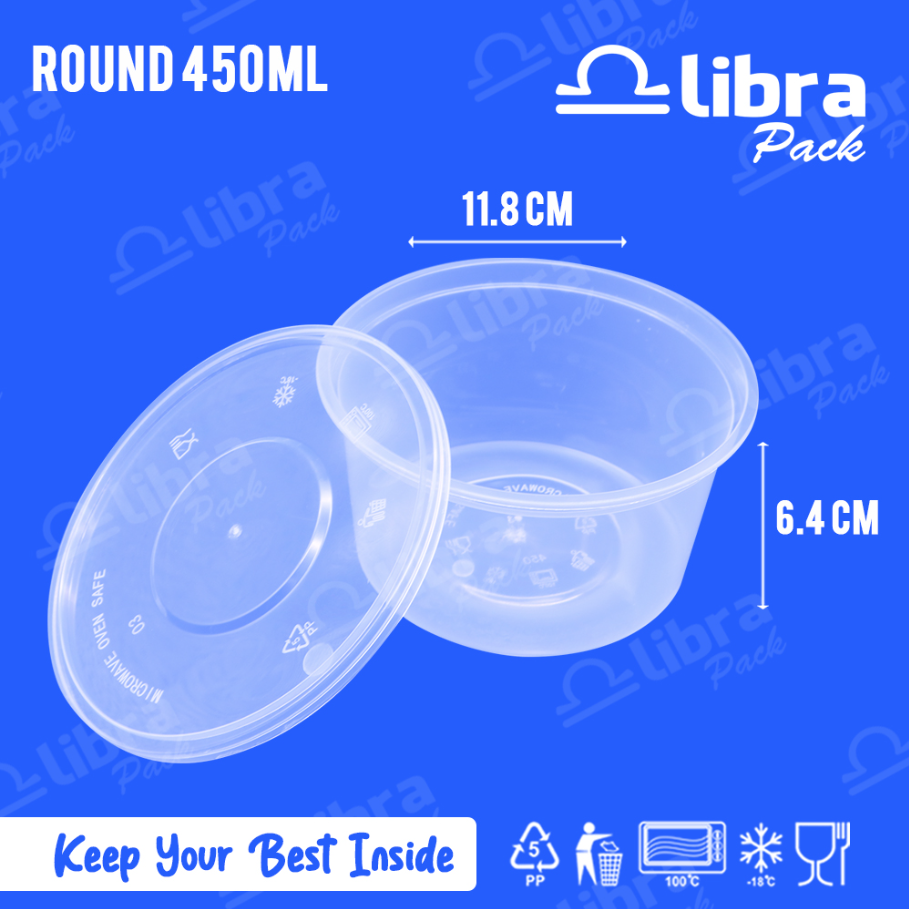 LIBRA Thinwall Round 450ml RD