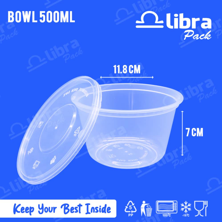 LIBRA Thinwall Round 500ml RD