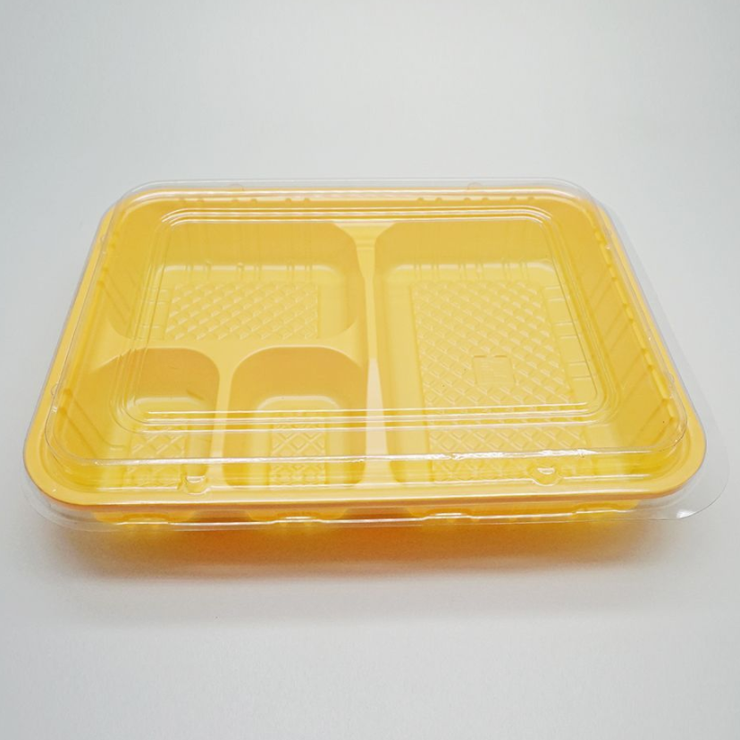 INTERPACK Bento Sekat 4 RTR 224 Kuning