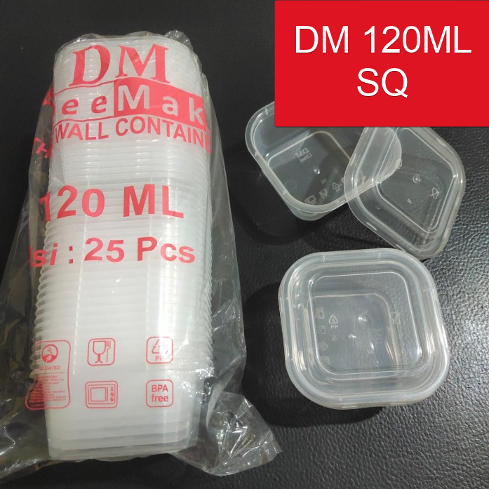 DM Thinwall Square 120ml