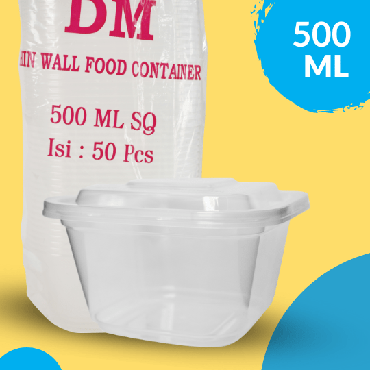 DM Thinwall Square 500ml