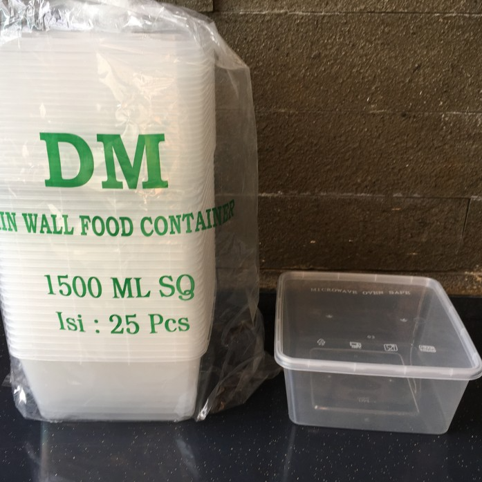 DM Thinwall Square 1500ml