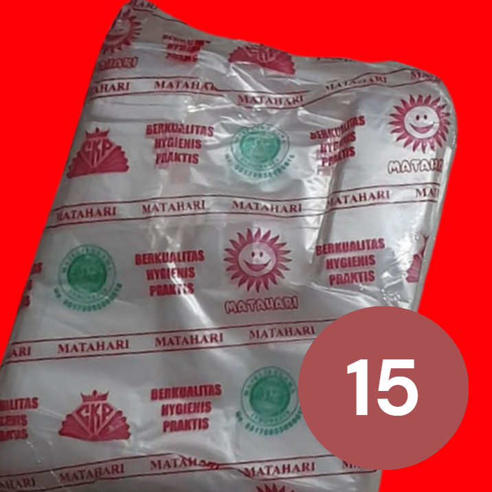 MATAHARI Merah Kresek 15 Natural Pak()