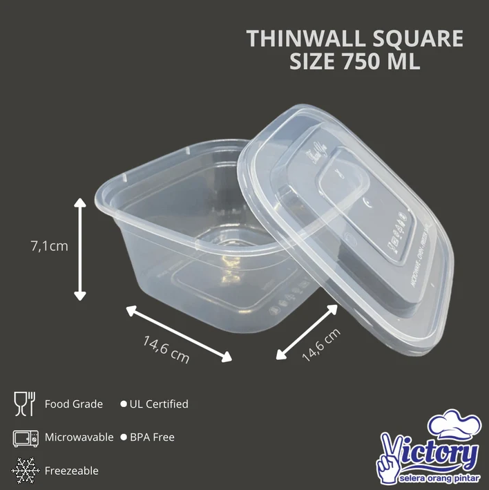 VICTORY Thinwall Square 750ml