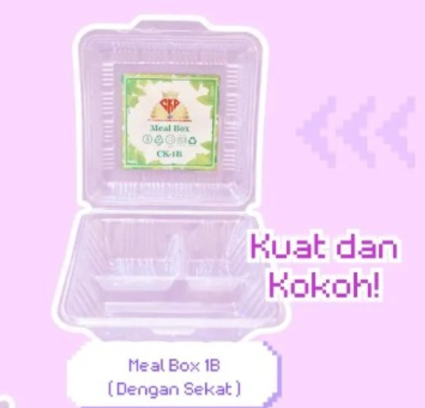 CKP Mealbox CK1B/03 Sekat Natural