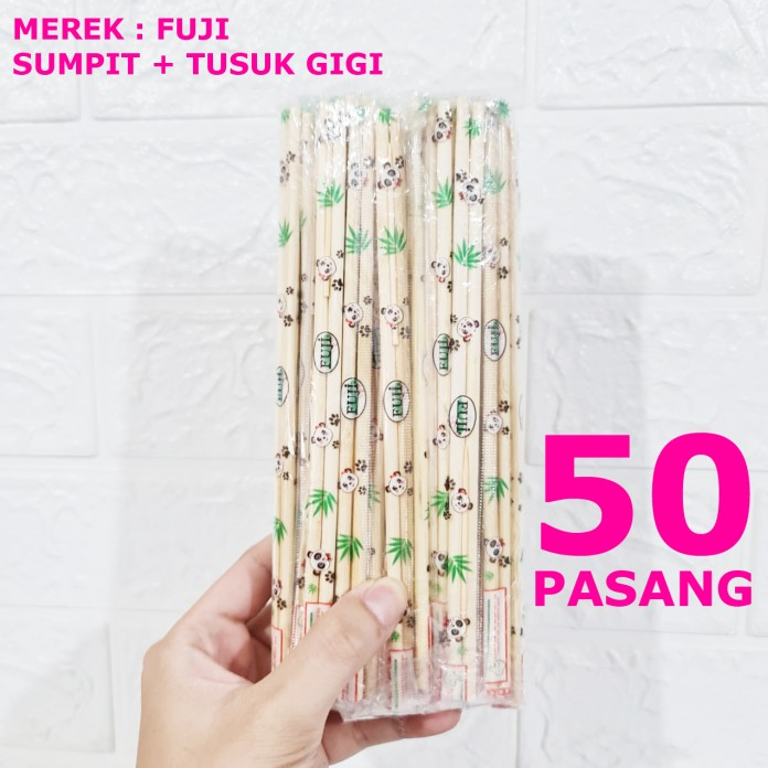 FUJI Sumpit & Tusuk Gigi Steril Pak(50)