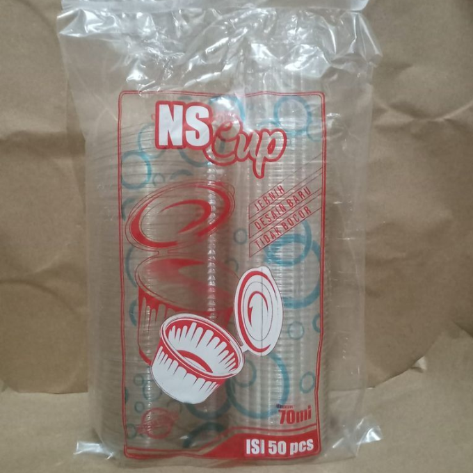 NS Cup Saus Puding 70ml Pak(50)