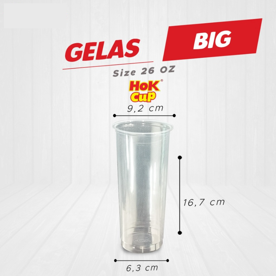 HOK PP Cup 26oz 698ml 9gr Natural