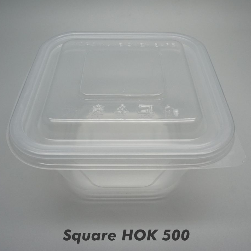 HOK Thinwal Square 500ml 120x120x65