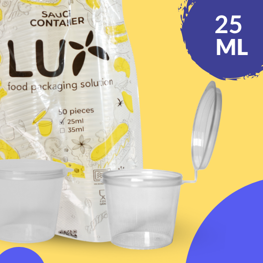 LUX Sauce Container 25ml Pak(50)