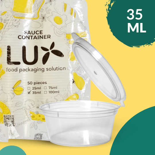 LUX Sauce Container 35ml Pak(50)