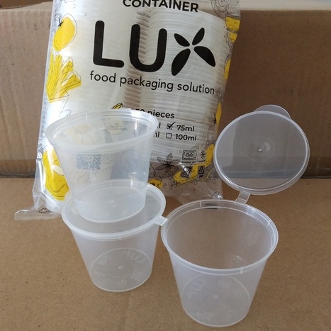 LUX Sauce Container 75ml Pak(50)