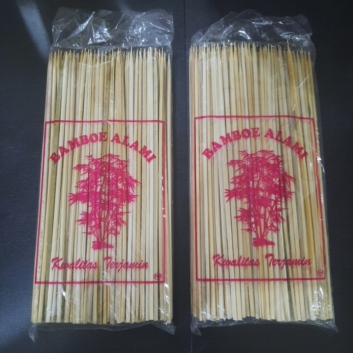 BAMBOE ALAMI Tusuk Sate Bambu 21cm 200gr