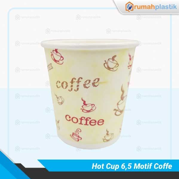 Starindo SJP Paper Cup Hot 6.5oz D71 Kuning