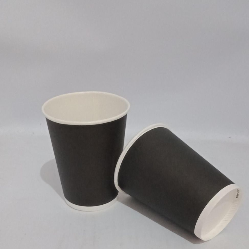 Starindo SJP Paper Cup Hot 8oz 240ml D75 Hitam