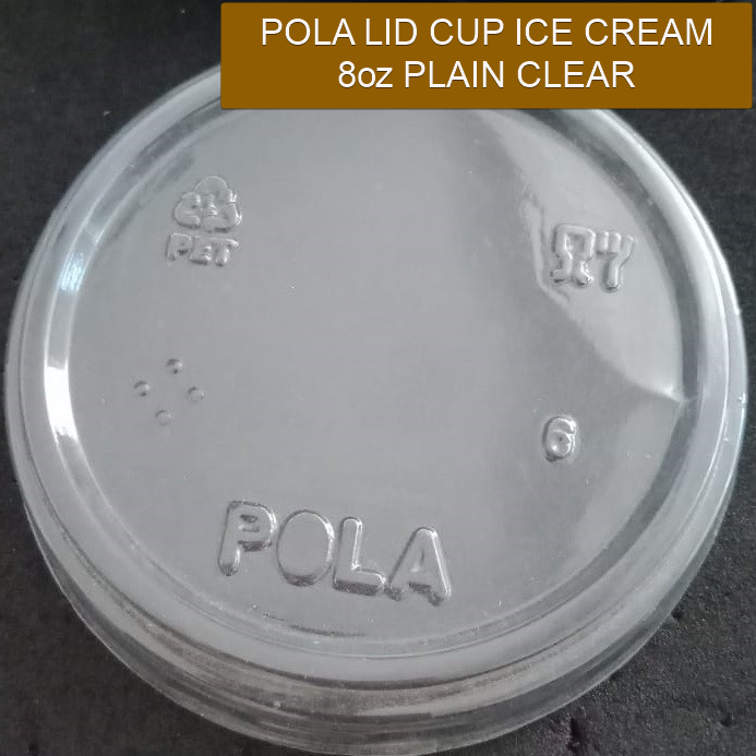 POLA Lid Cup Ice Cream 8oz Bening