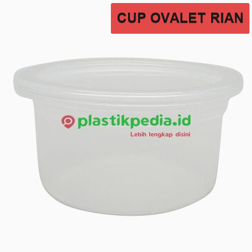 SRT Cup Ovalet RIAN + Tutup