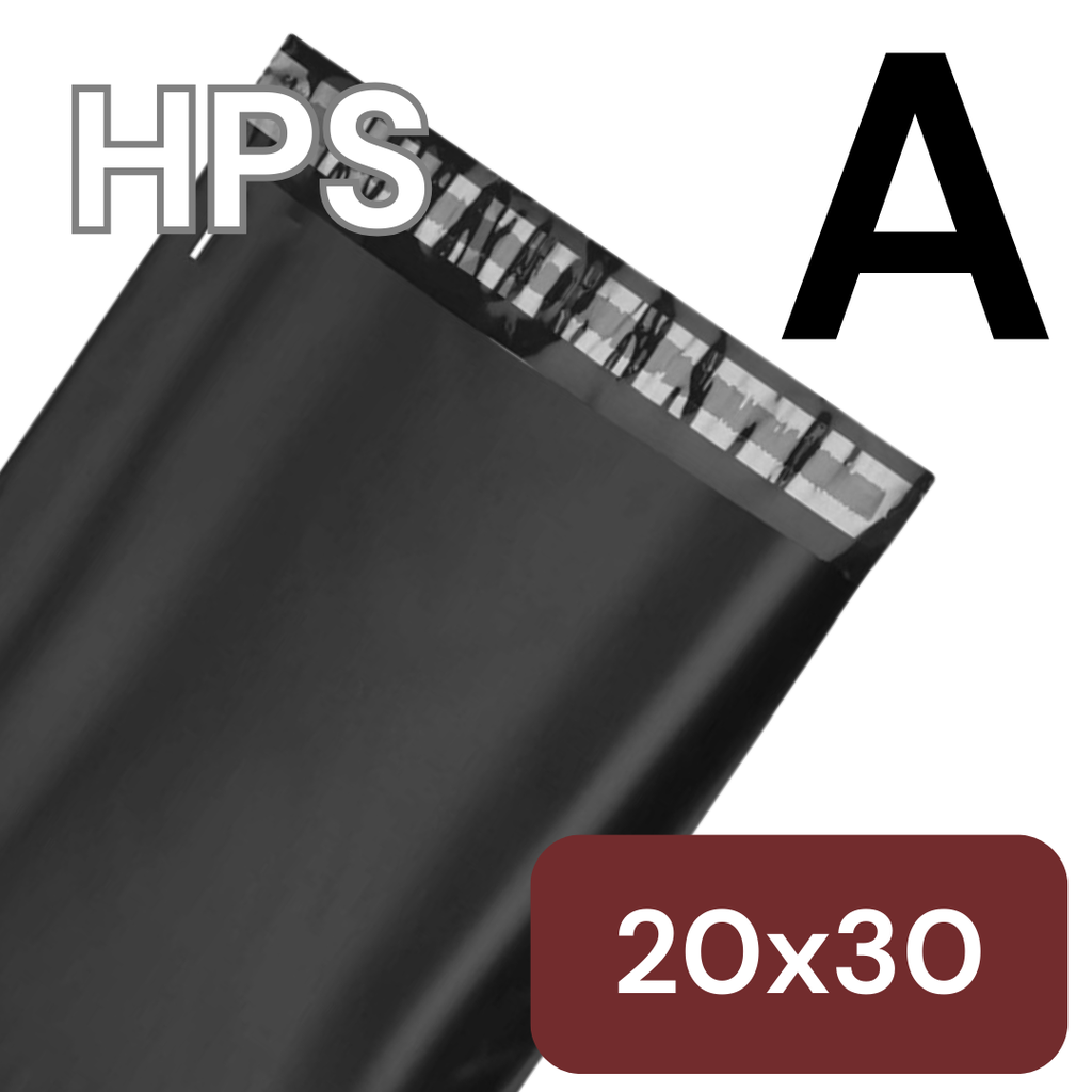 HPS Polymailer 20x30 Grade A Hitam Pak(100)