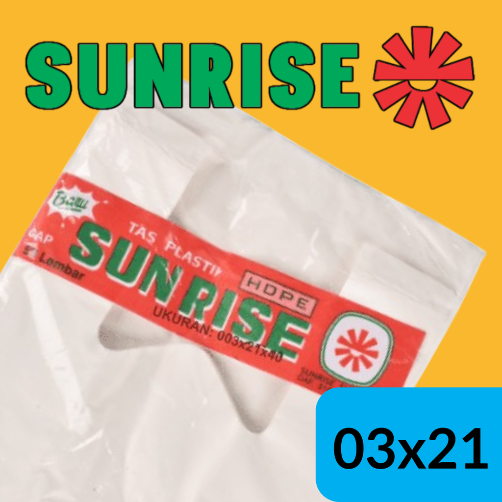 Sunrise 003x21x40 Putih Pak(50)