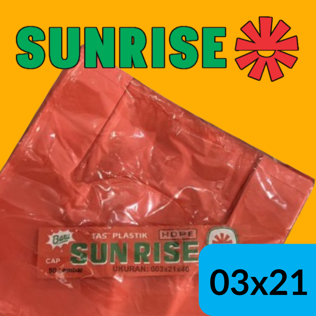 Sunrise 003x21x40 Merah Pak(50)