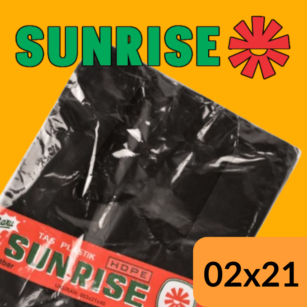 Sunrise 002x21x40 Hitam Pak(50)