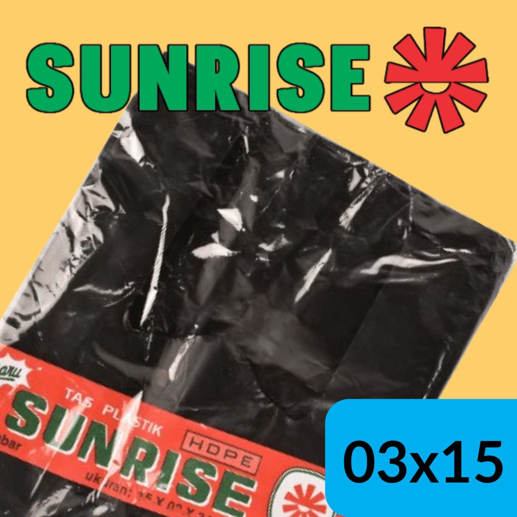 Sunrise 003x15x34 Hitam Pak(50)