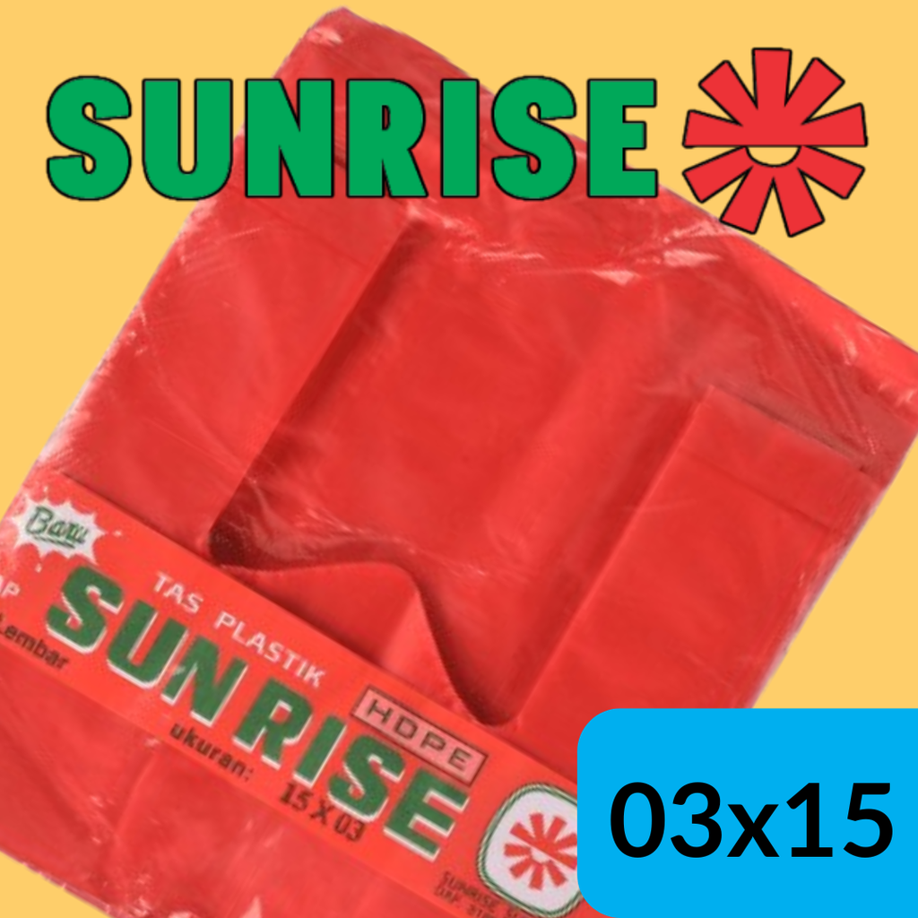 Sunrise 003x15x34 Merah Pak(50)