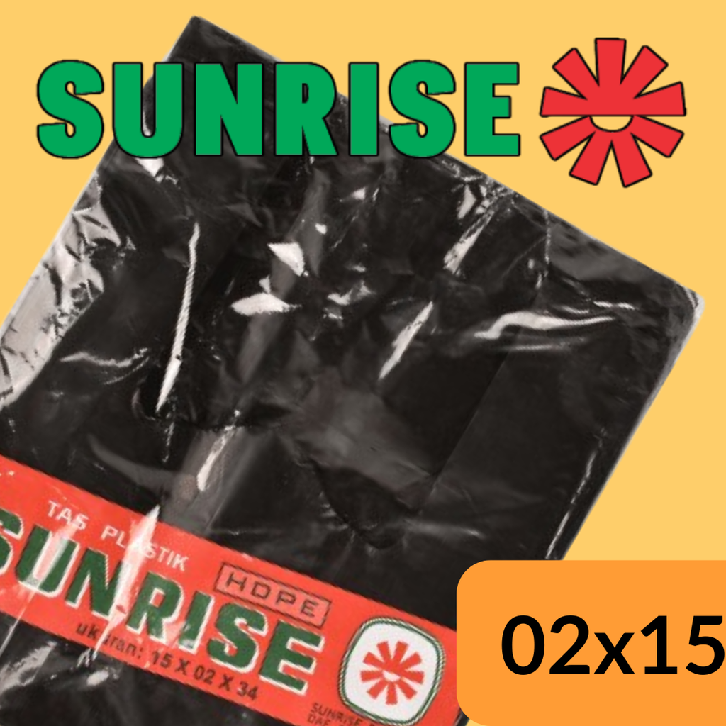 Sunrise 002x15x34 Hitam Pak(50)