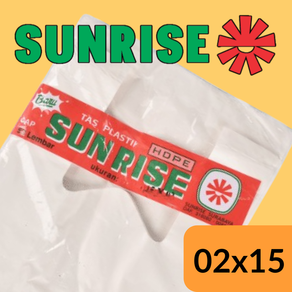 Sunrise 002x15x34 Putih Pak(50)