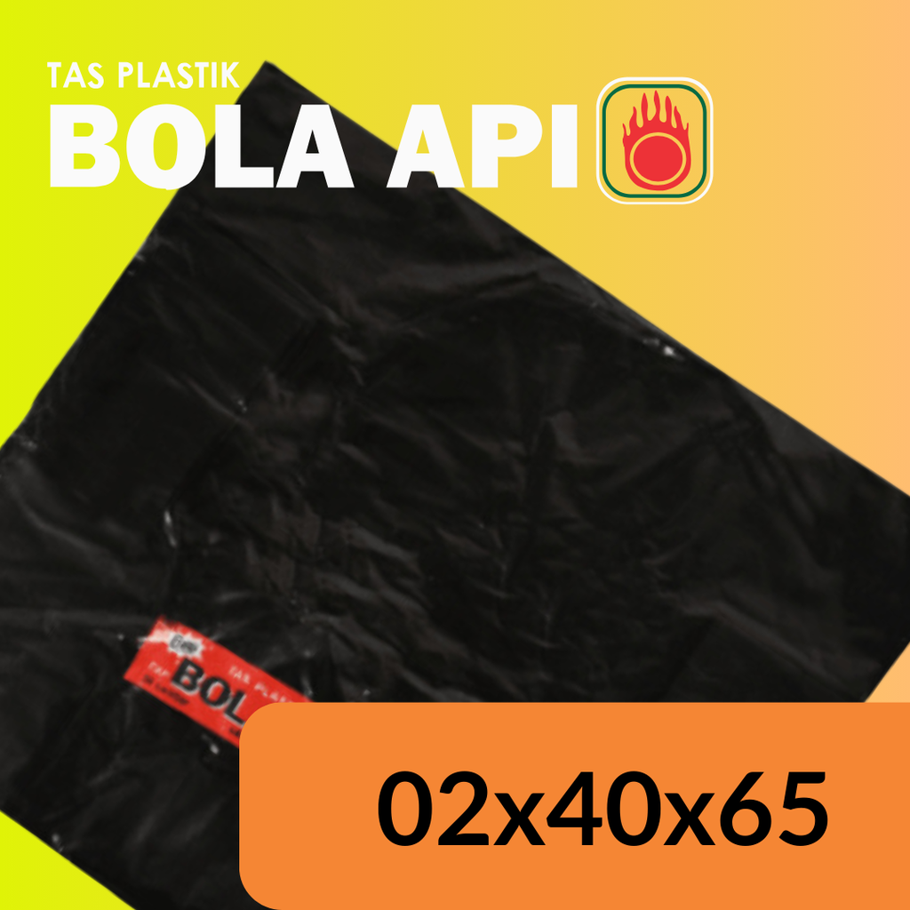 Bola Api 002x40x65 Hitam Pak(50)