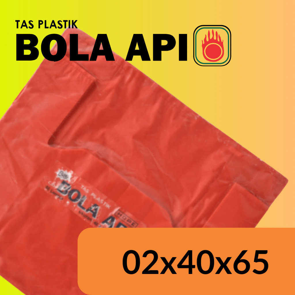 Bola Api 002x40x65 Merah Pak(50)