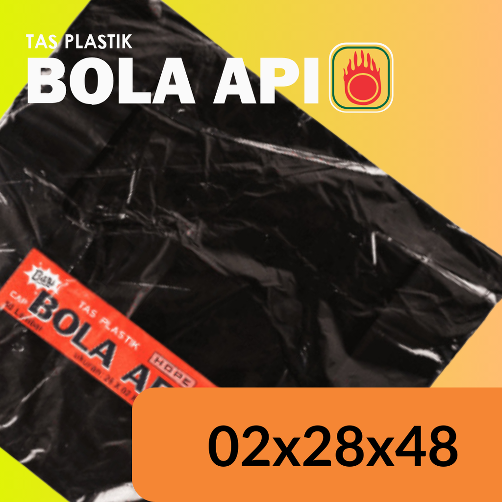 Bola Api 002x28x48 Hitam Pak(50)