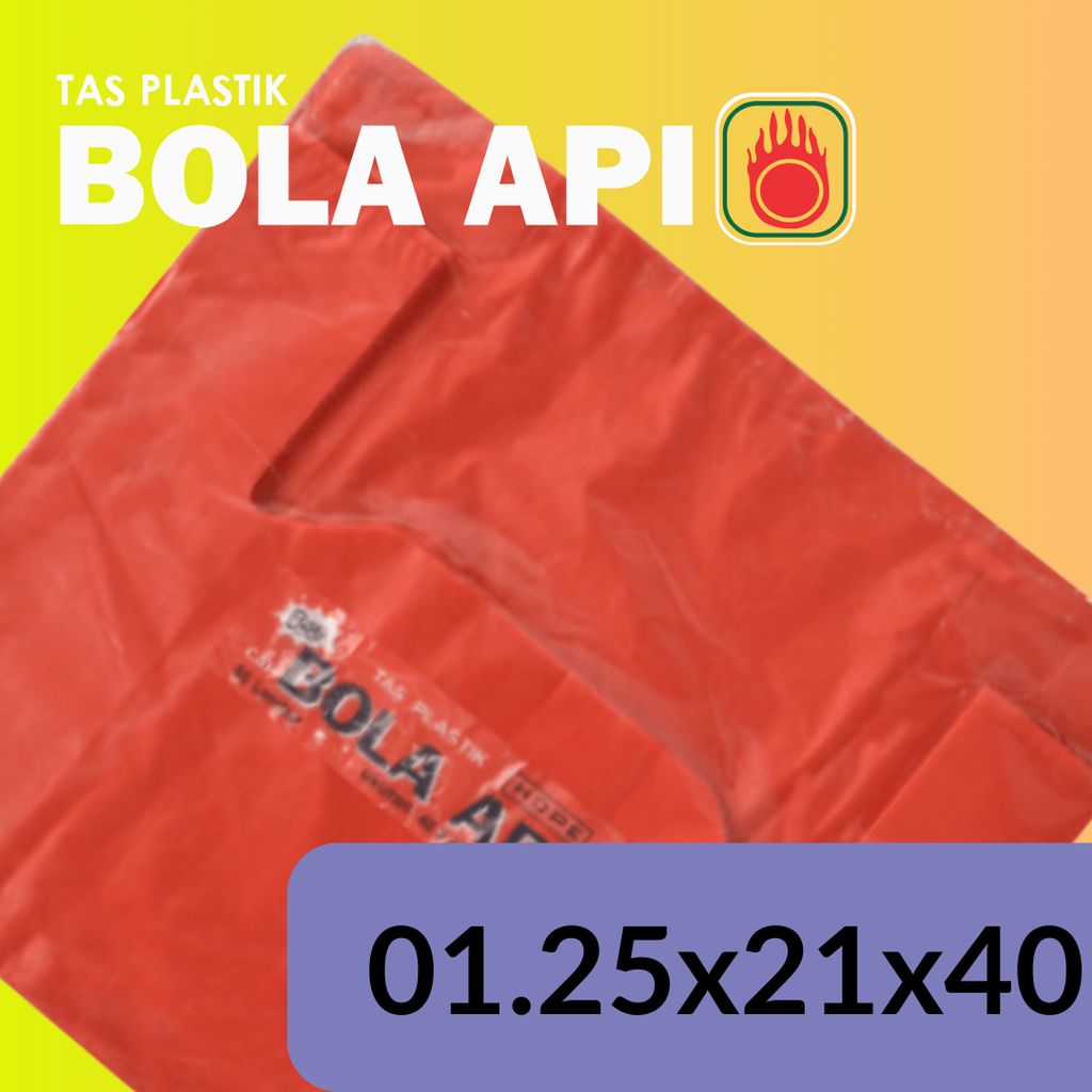 Bola Api 00125x21x40 Merah Pak(50)