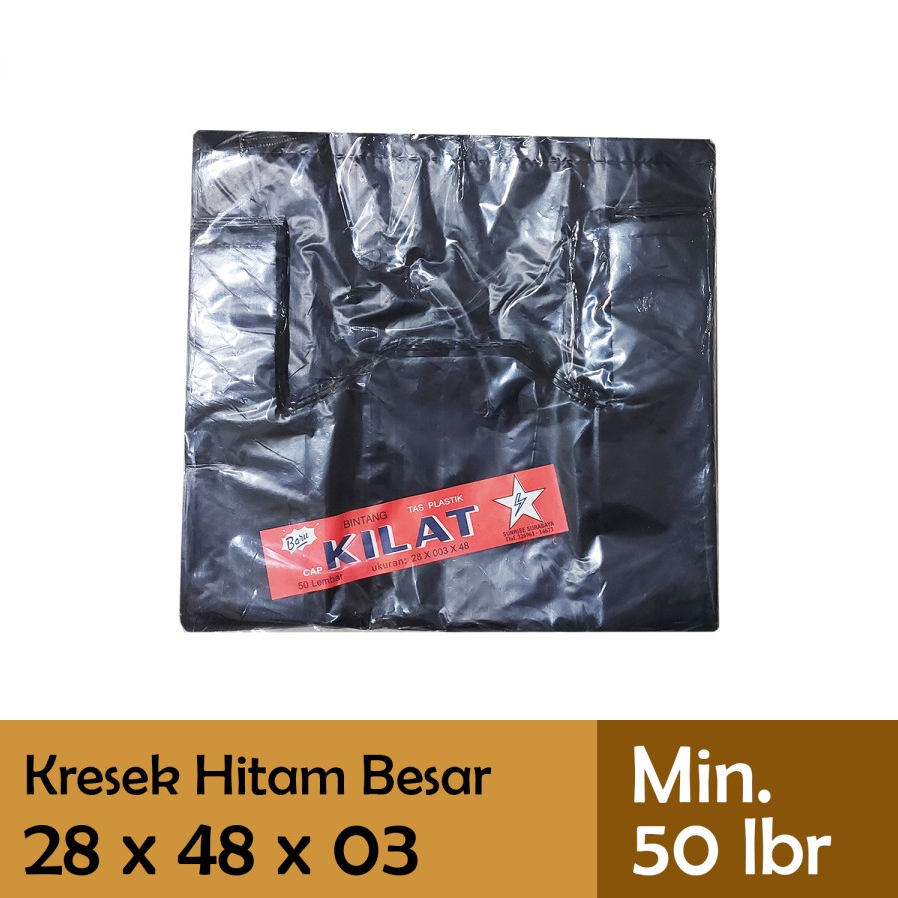 Bintang Kilat 003x28x48 Hitam Pak(50)