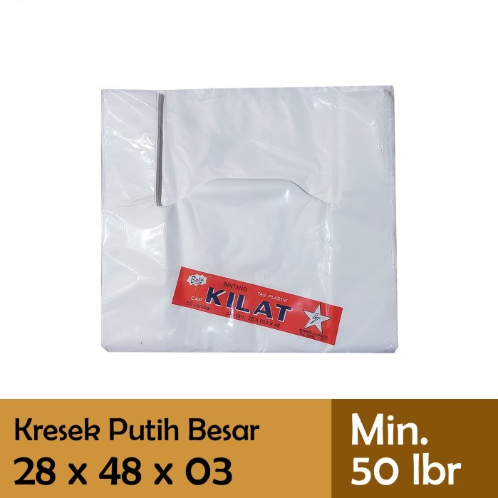 Bintang Kilat 003x28x48 Putih Pak(50)