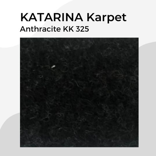 [APP.325] KATARINA Karpet KK325 Hitam Abu Anthracite Rol(30)