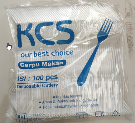 [KCS.GMB] KCS PS Garpu Makan Bening Natural Pak(100)