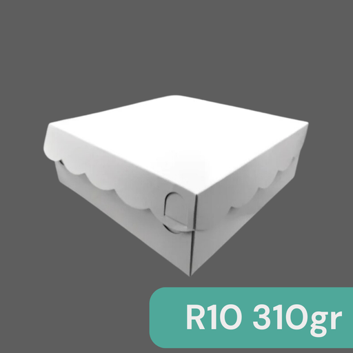 [MIT.R10310] MIT R10 310gr 22x22x8cm Renda Putih