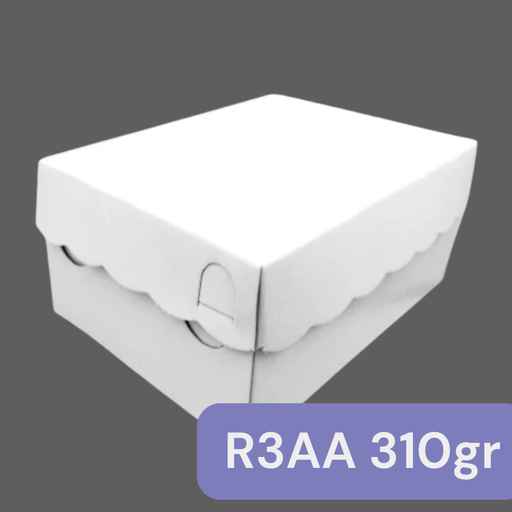 [MIT.R3A310] MIT R3AA 310gr 14.5x11x7cm Renda Putih