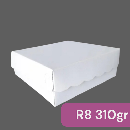 [MIT.R8310] MIT R8 310gr 18x18x6.5cm Renda Putih