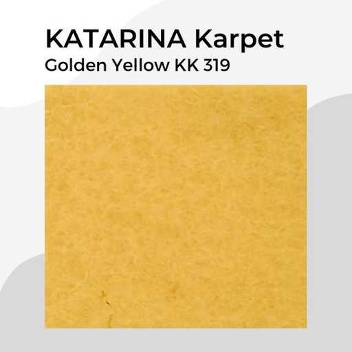 [APP.319] KATARINA Karpet KK319 Kuning Golden Yellow Rol(30)