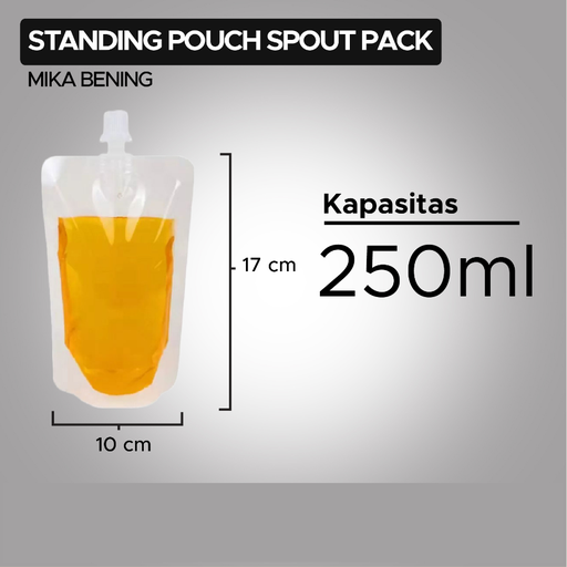 [ABP.ST250] ABP Standing Pouch Spout 250ml 10x17