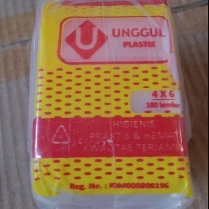 [UPS.46] Unggul Klip 4x6 Pak(100)