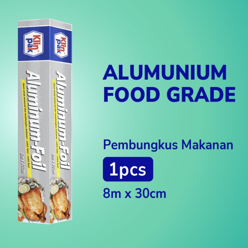 [EKB.KA830] KLINPAK ALUMINIUM FOIL 8mx30cm Box Cutter