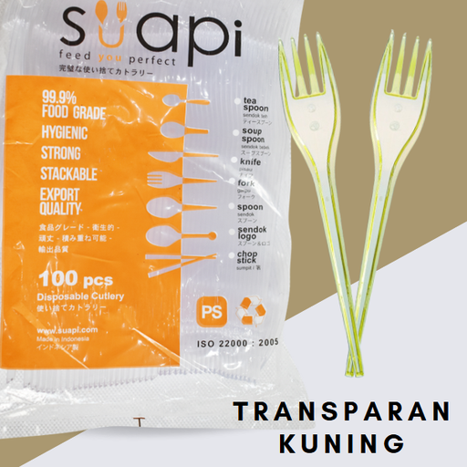 [GTP.GSK] SUAPI PS Garpu Makan Kuning Pak(50)