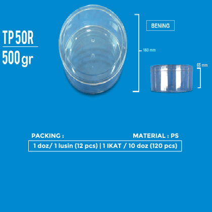 [KCS.TP50R] KCS Toples TP-50R 500gr