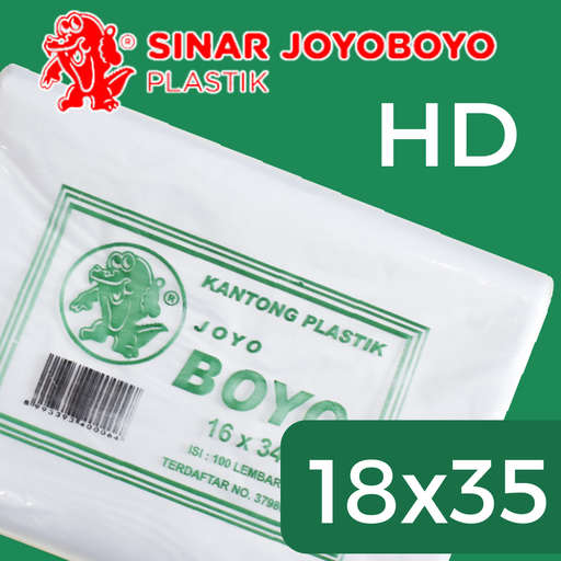 [SJB.H1835] BOYO Hijau HD 18x35 uk 2kg Pak(100)