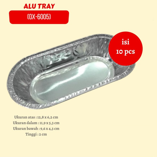 [ALT.OX6005] BEST FRESH Alu Tray OX 6005