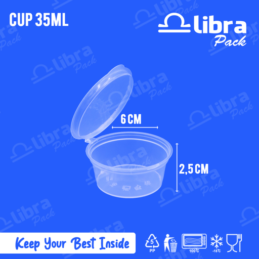 [LJP.C35] LIBRA Thinwall Cup Saus 35ml