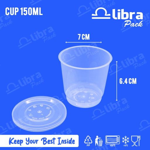 [LJP.C150] LIBRA Thinwall Cup 150ml